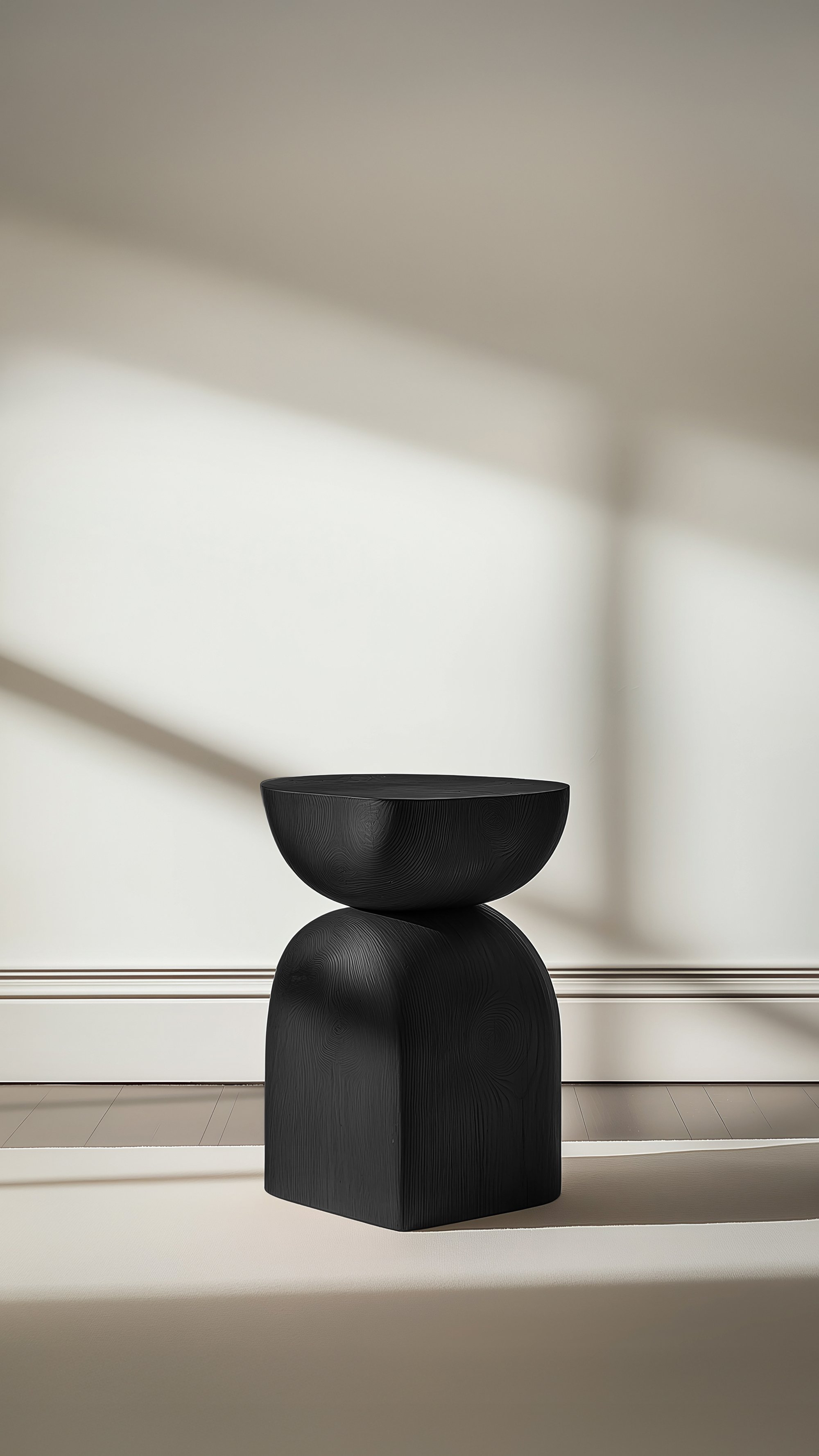 Contemporary Socle No128 Side Table, Solid Wood by Joel Escalona — 6.jpg