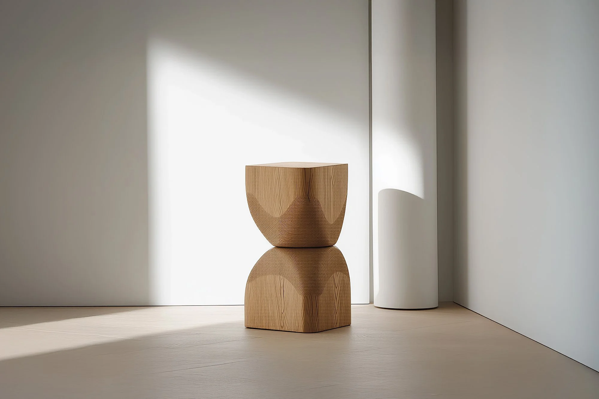 Socle No119 Side Table, Modern Solid Wood Furniture by NONO — 2.jpg