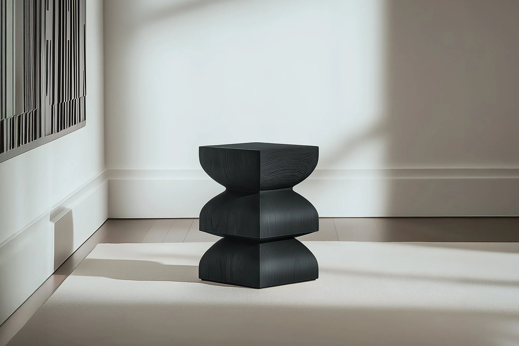 Socle No109 Stool in Solid Wood, Contemporary Furniture by NONO — 5.jpg