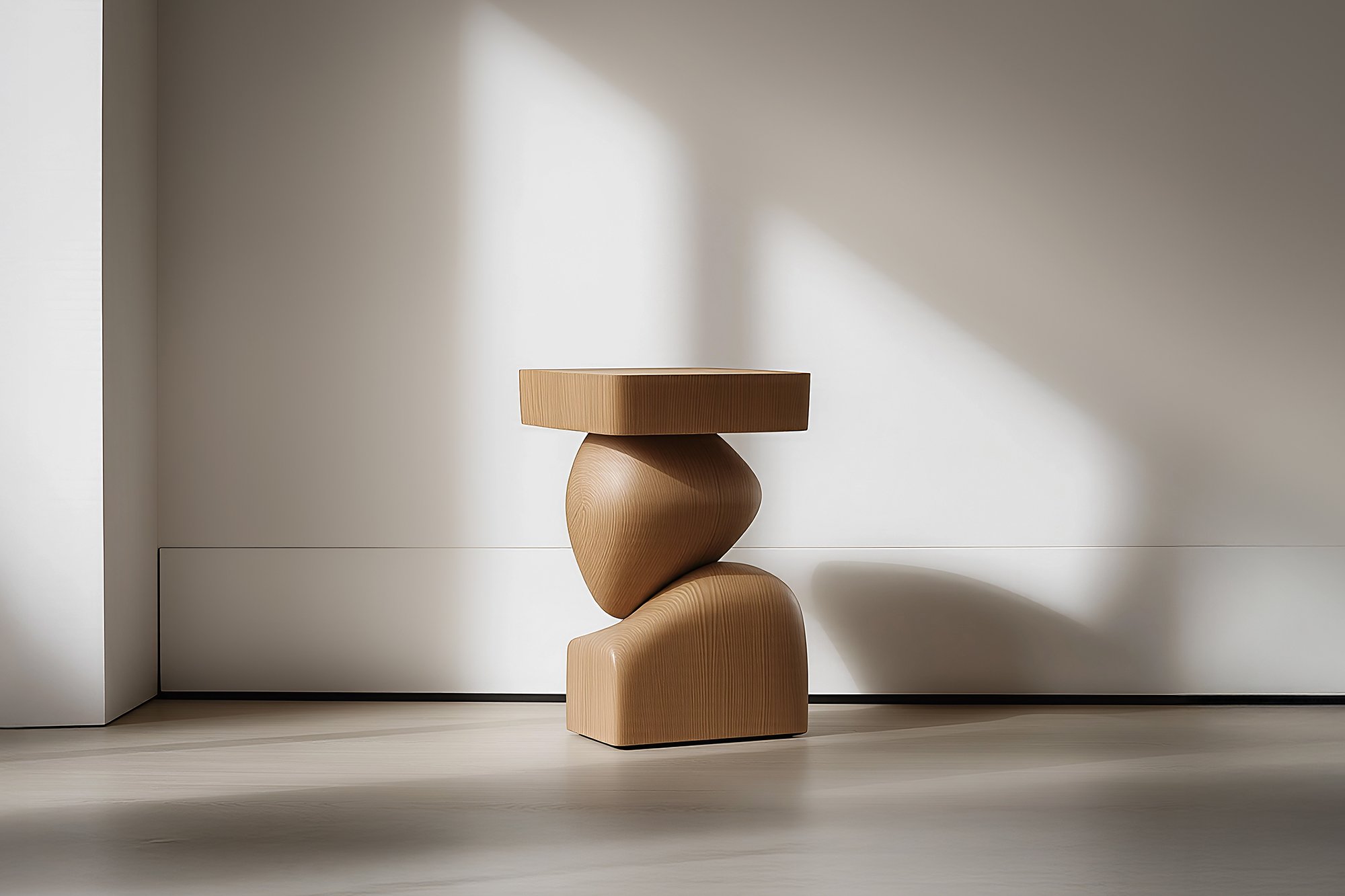 Socle No121 Stool, Solid Wood Modern Furniture by NONO — 2.jpg