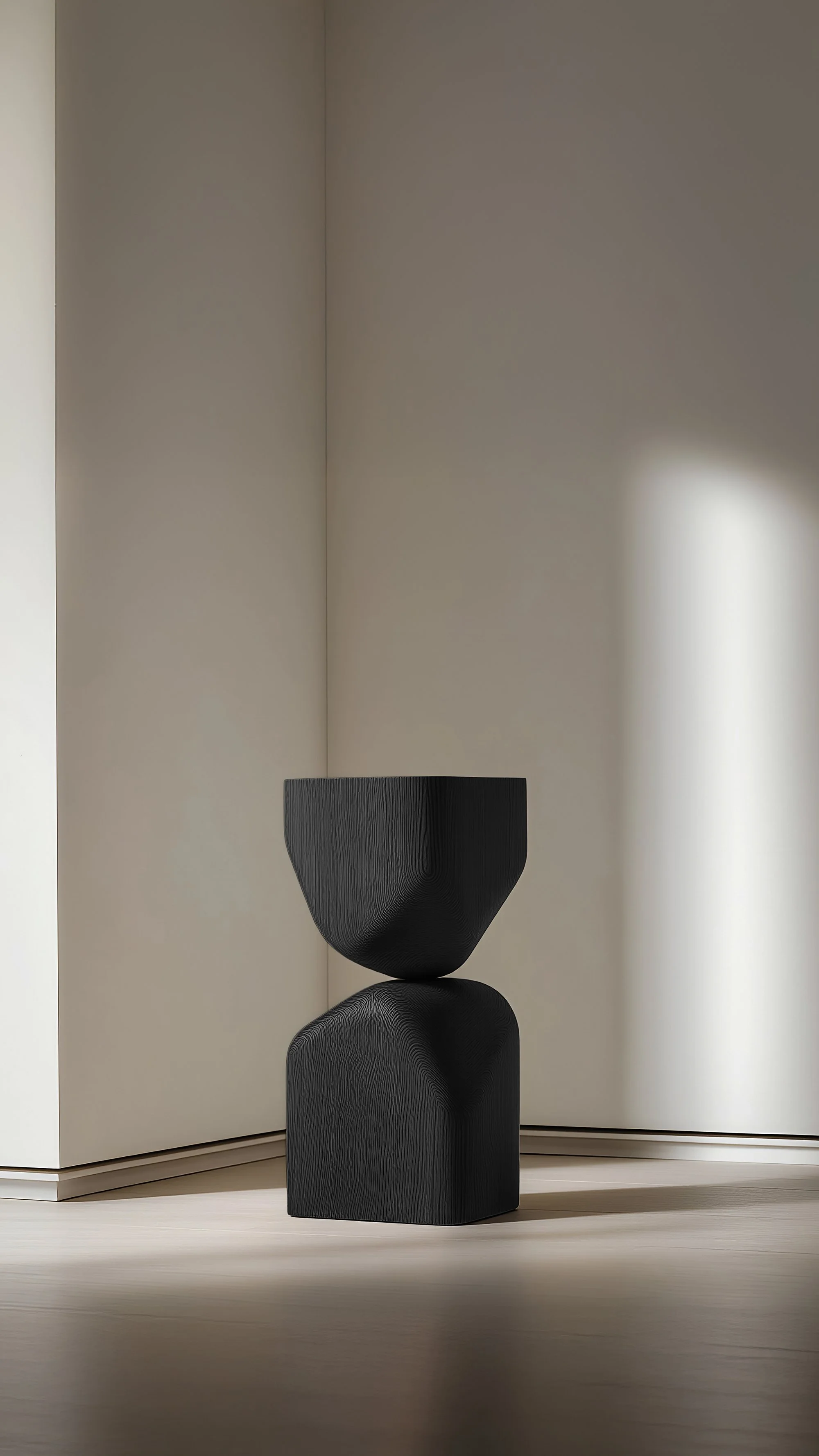 Contemporary Wooden Stool Socle No118, Joel Escalona Design — 6.jpg