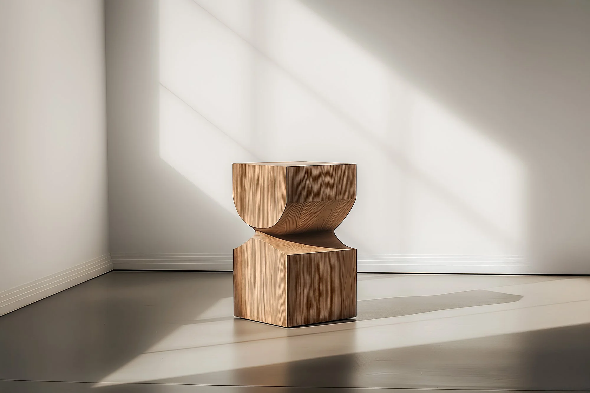 Socle No111 Nightstand, Modern Wooden Furniture by NONO — 2.jpg