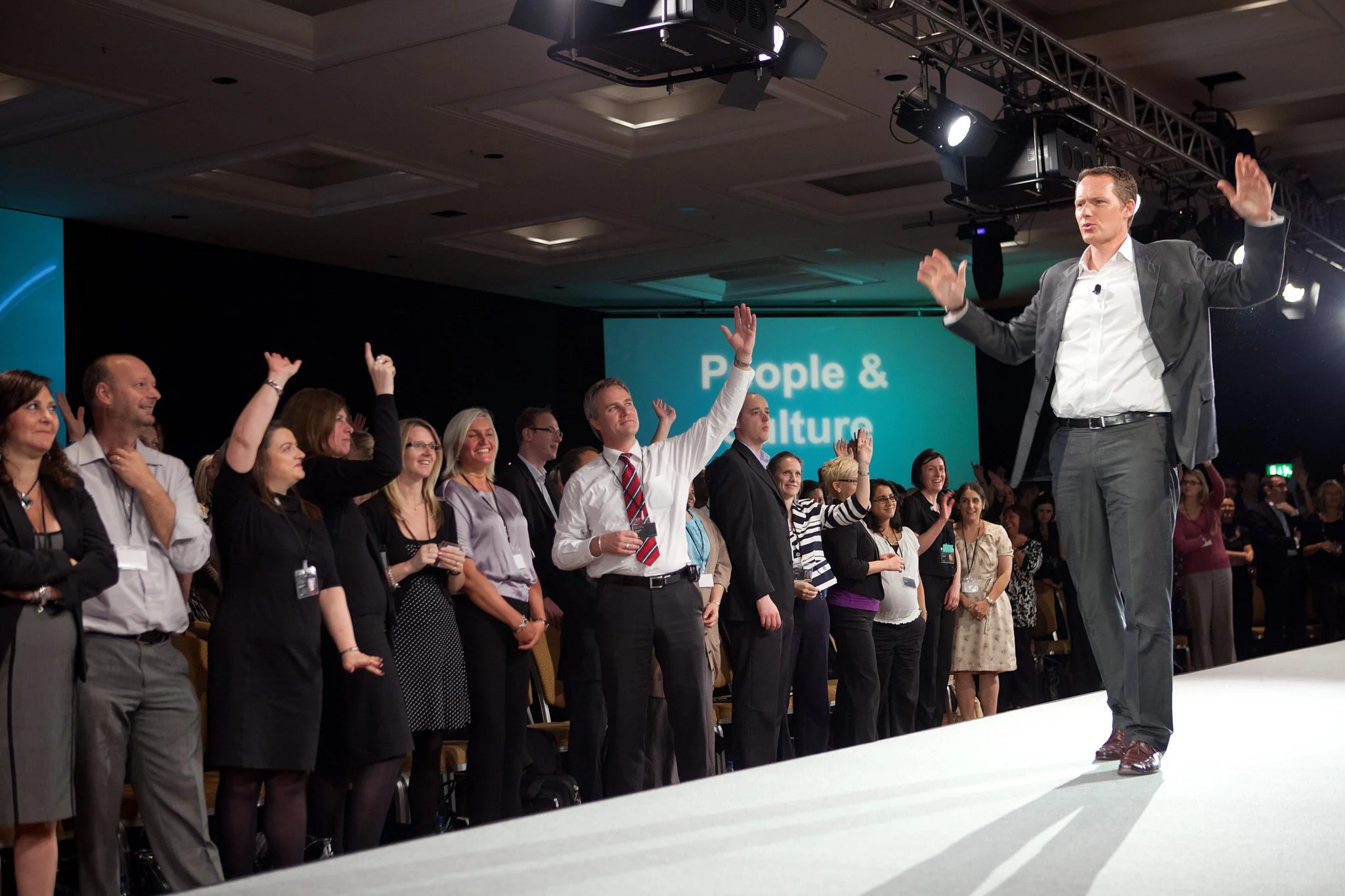 Conference Photography with Jim Steele Conference Host at MSD Event in London