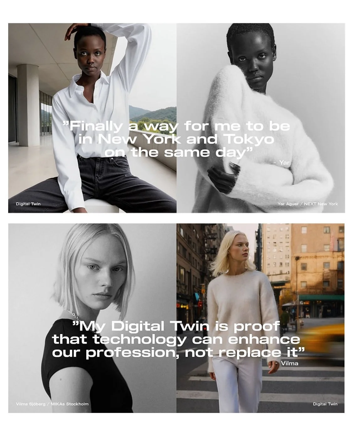 Fashion’s Next Frontier: H&M Introduces AI-Generated Model Twins — ÉLEVER 1