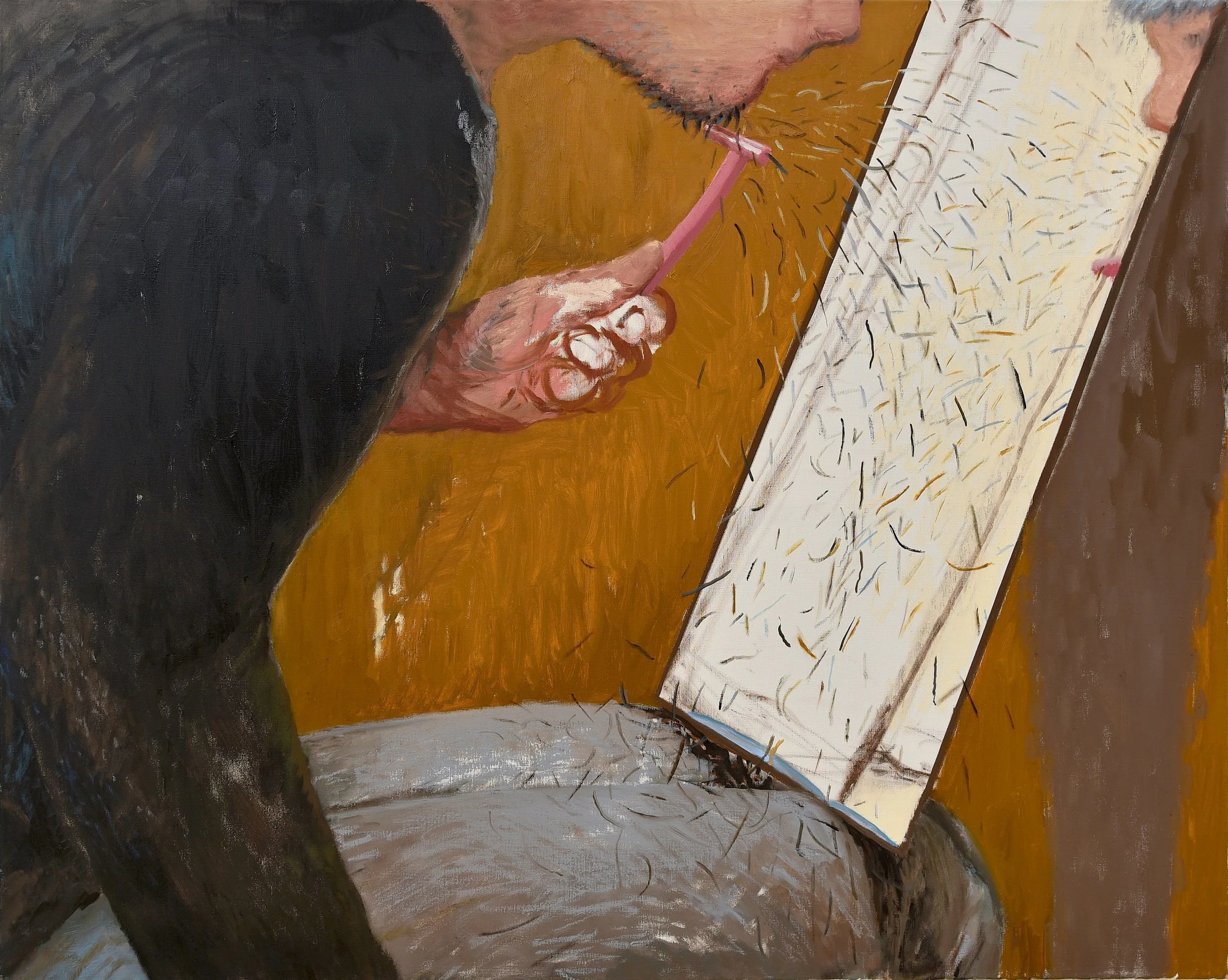 The Mirror, 120x150 cm, oil on canvass, 2024