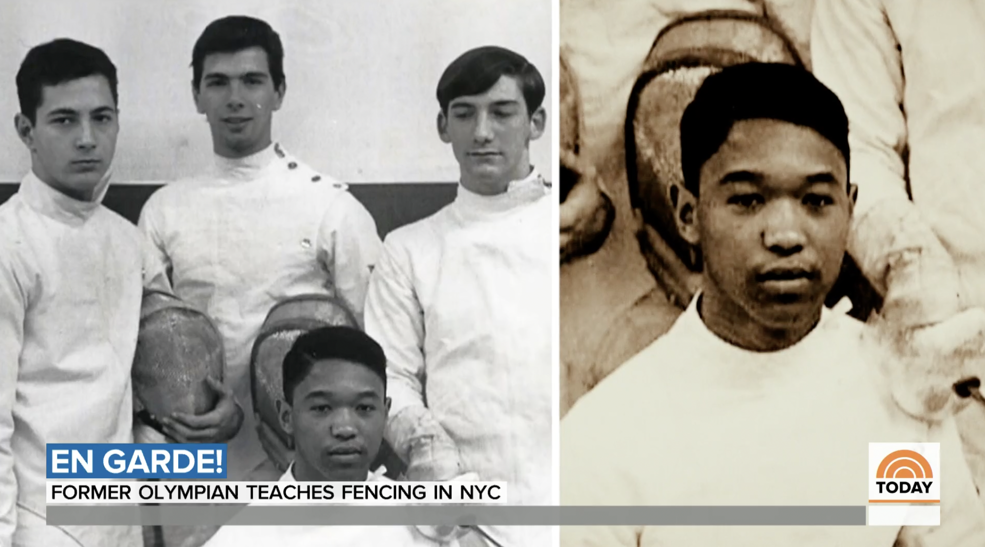 NBC’s Today Show: Former Olympian teaches fencing to disadvantaged kids in NYC