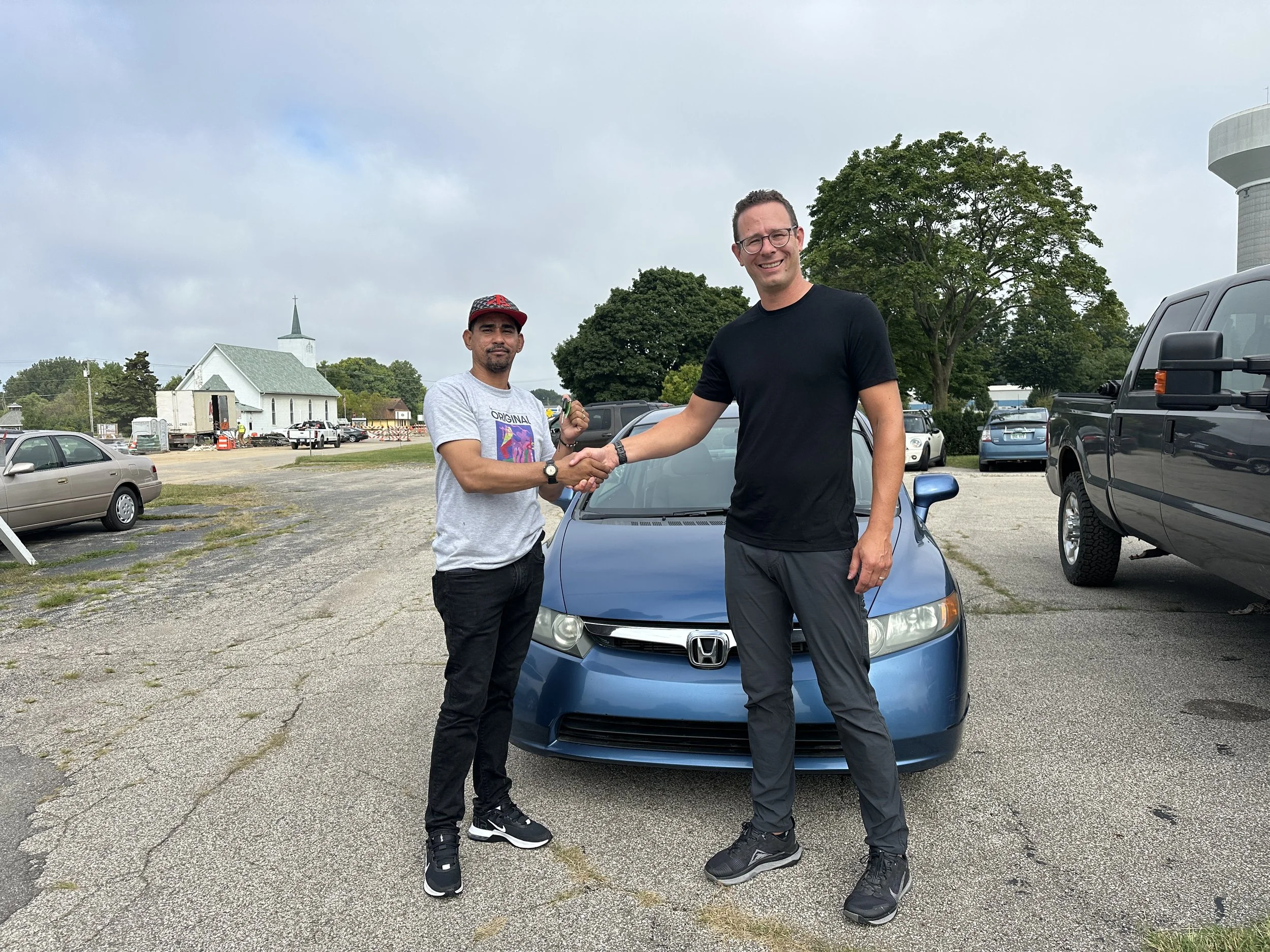 New Heights Auto Ministry Provides Vehicle to Irber, Transforming his Family’s Future