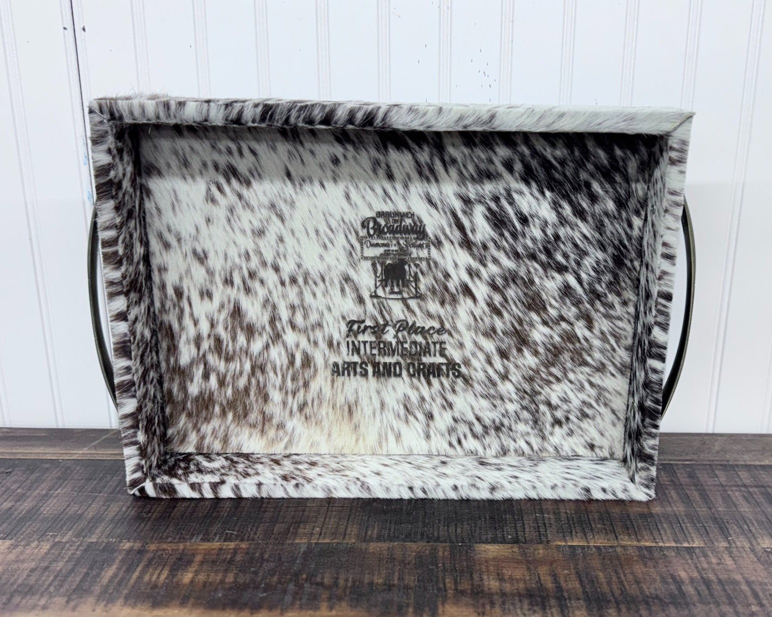 Full Cowhide Tray: Large: $70, Medium: $60, Small $50