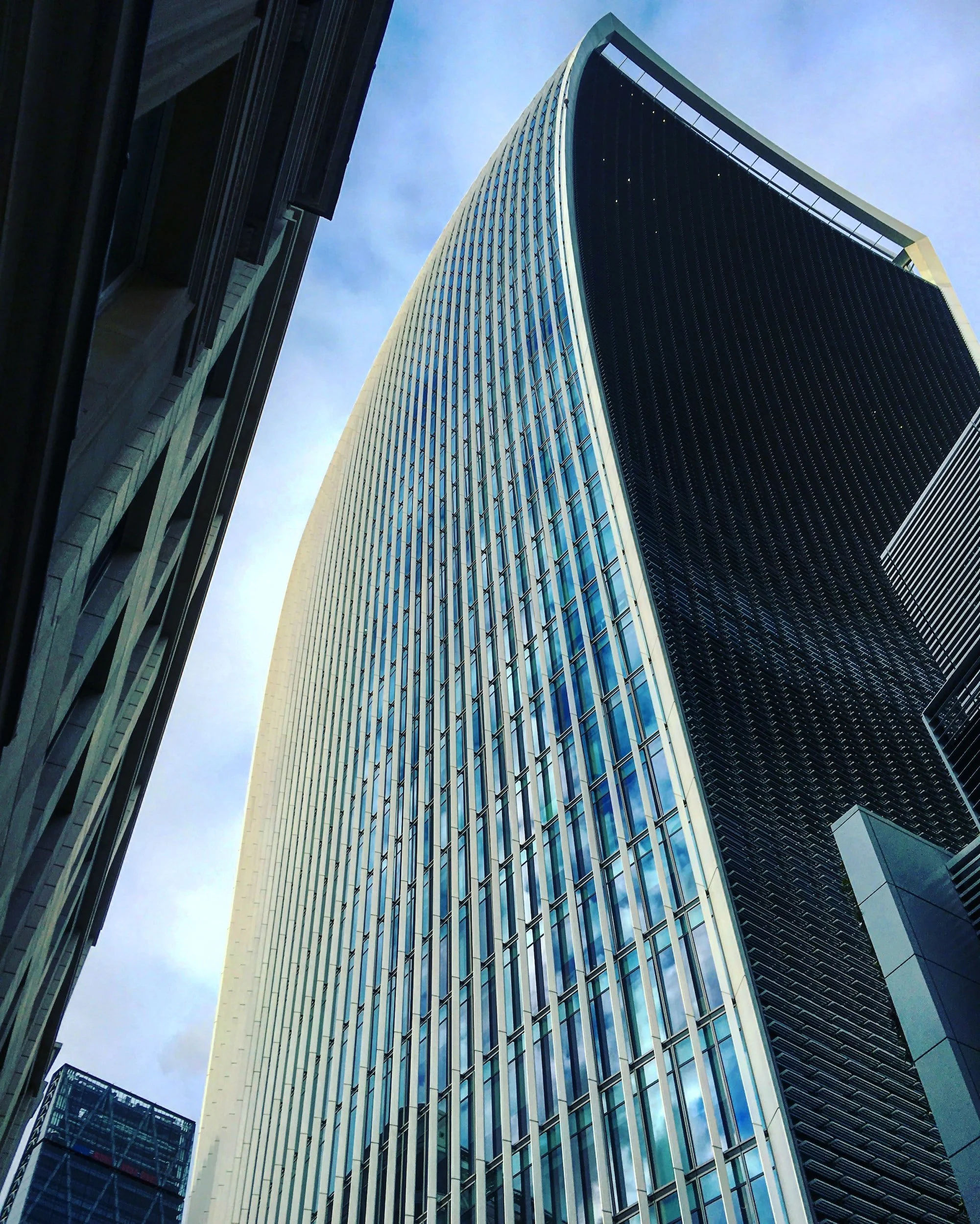 Walkie Talkie Building - London so called because it looks like one!