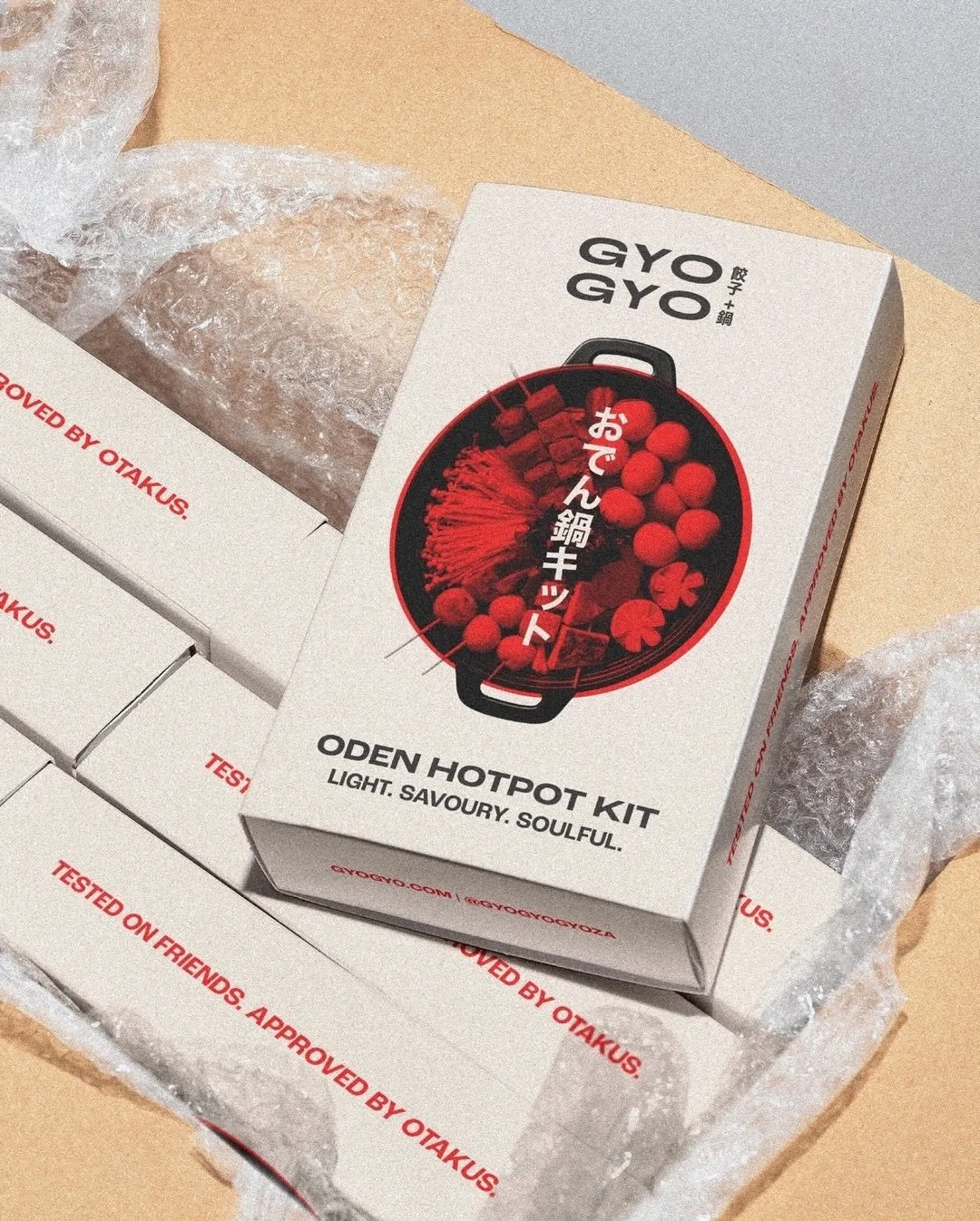 Born in Our Kitchen, Made for Yours
-
GyoGyo brings the sizzle of Japan to your kitchen with flavour-packed gyoza and DIY hot pot kits. Rooted in tradition with a playful anime twist, it&rsquo;s made for sharing, slurping, and seriously good umami mo