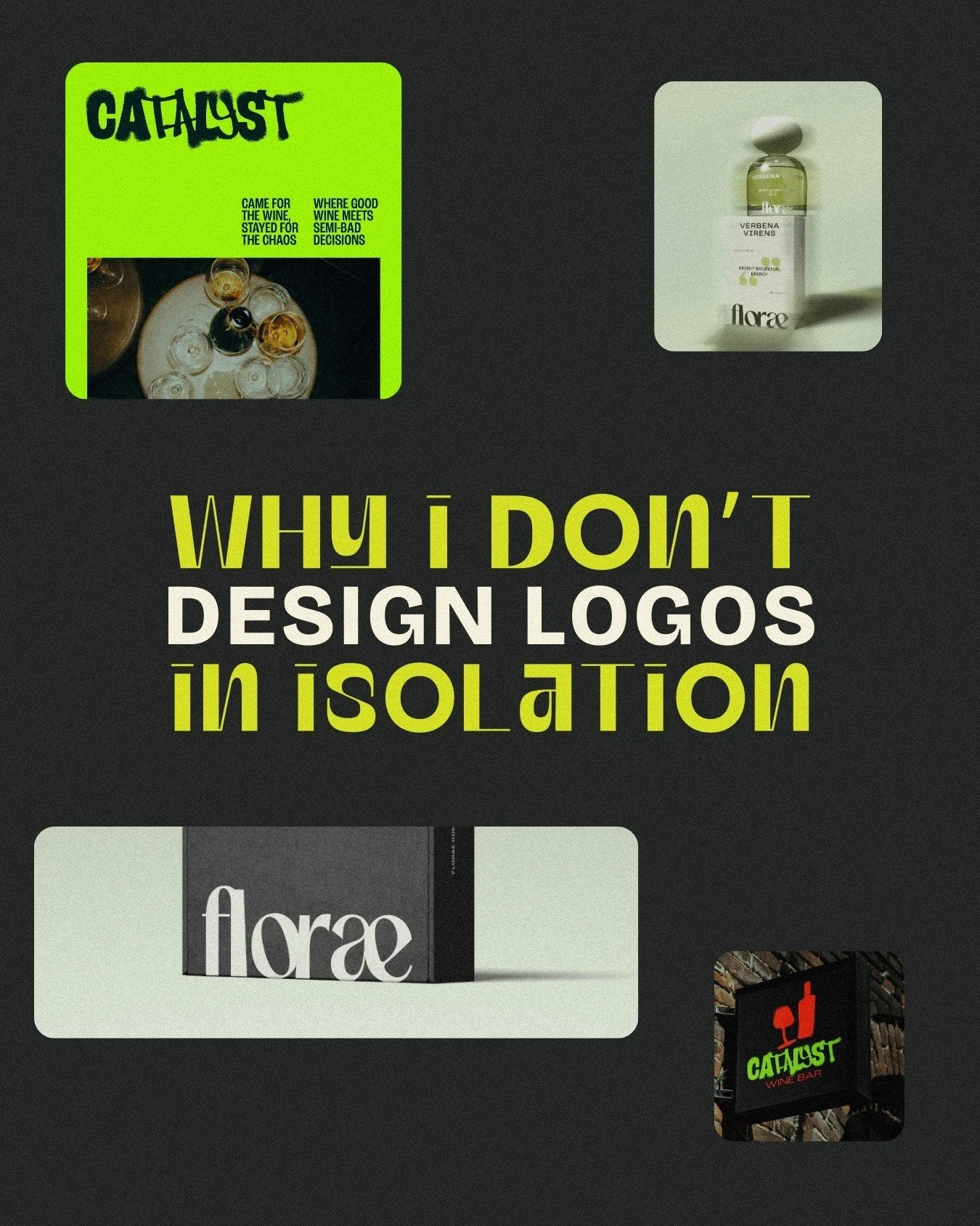 A logo alone can only do so much. Without supporting elements, it&rsquo;s hard to stay consistent and consistency is what builds recognition. That&rsquo;s why I don&rsquo;t design logos in isolation. The mini kit gives you the essentials to show up c