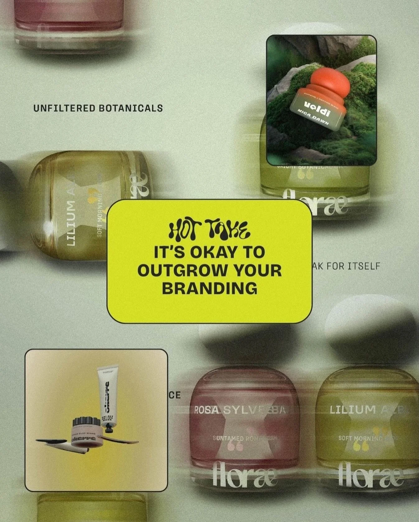 Hot take: It&rsquo;s okay to outgrow your branding. I did. 
⠀⠀⠀⠀⠀⠀⠀⠀⠀
It&rsquo;s really a good thing: Growth should show. It&rsquo;s an indicator of how far your brand has come, and yes, a rebrand might seem like a scary prospect. But, in reality, it