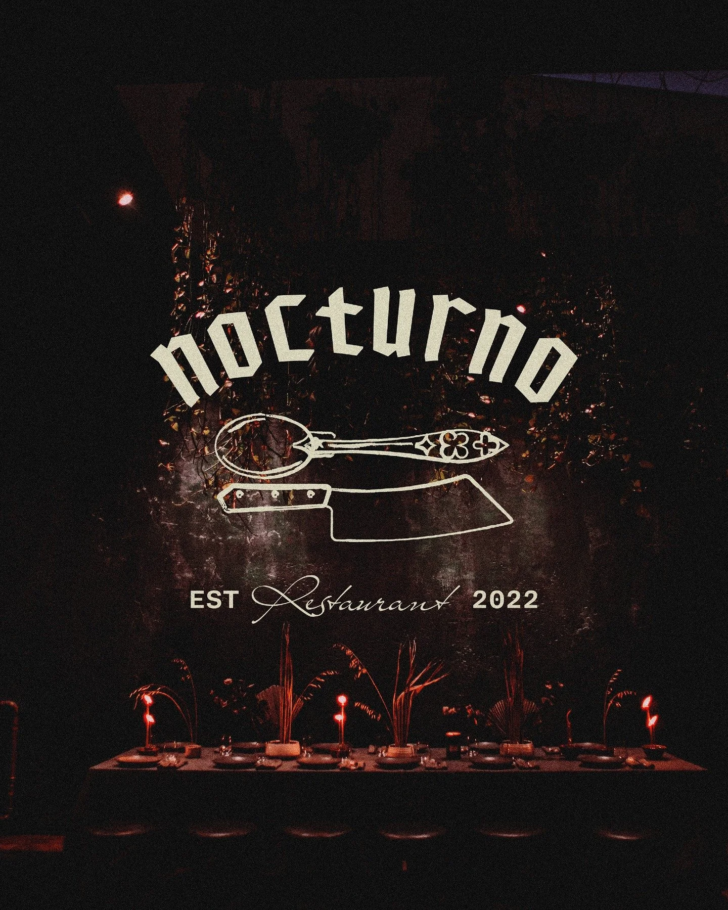 Dine in the dark, remember forever.
-
Nocturno is a gothic-inspired restaurant where dark elegance meets unforgettable dining - candlelit, moody, and deliciously dramatic.
*brief by @theglowandgrowclub @designbyayelet, @studioflorescence
- 
#ggcnoctu
