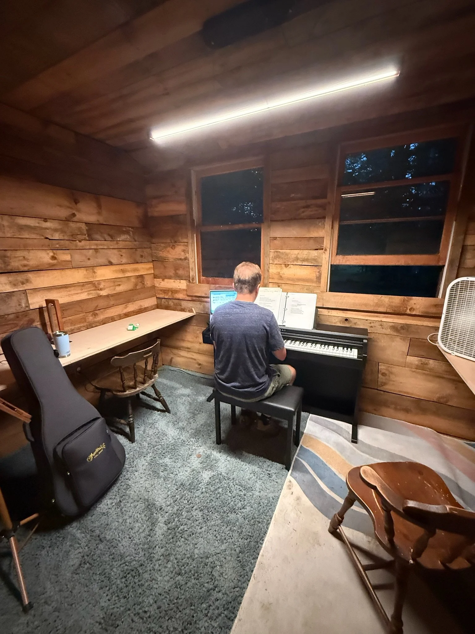 Inside The Wood Shed