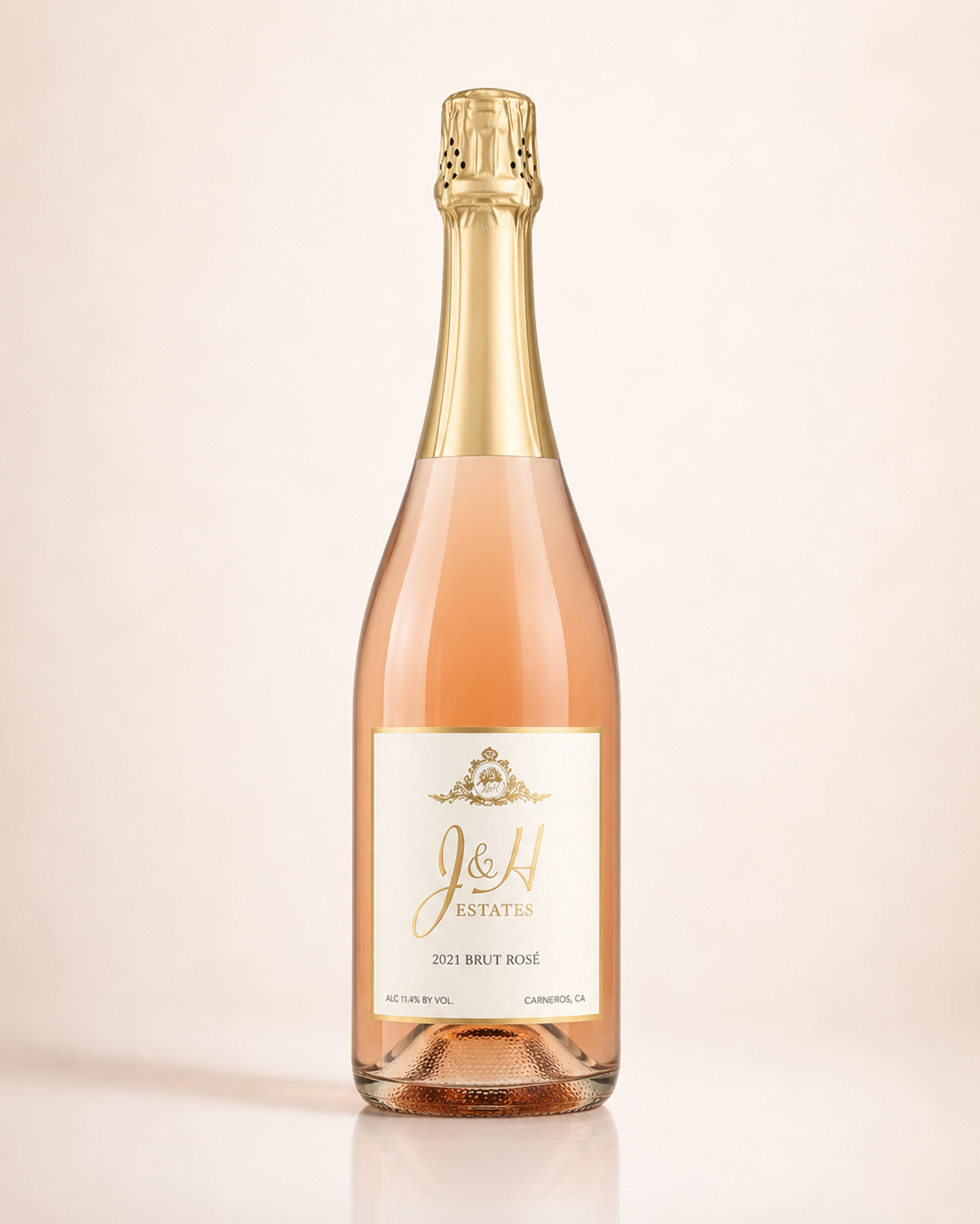 2021 Sparkling Brut Rose of Pinot Noir, Carneros, Ca