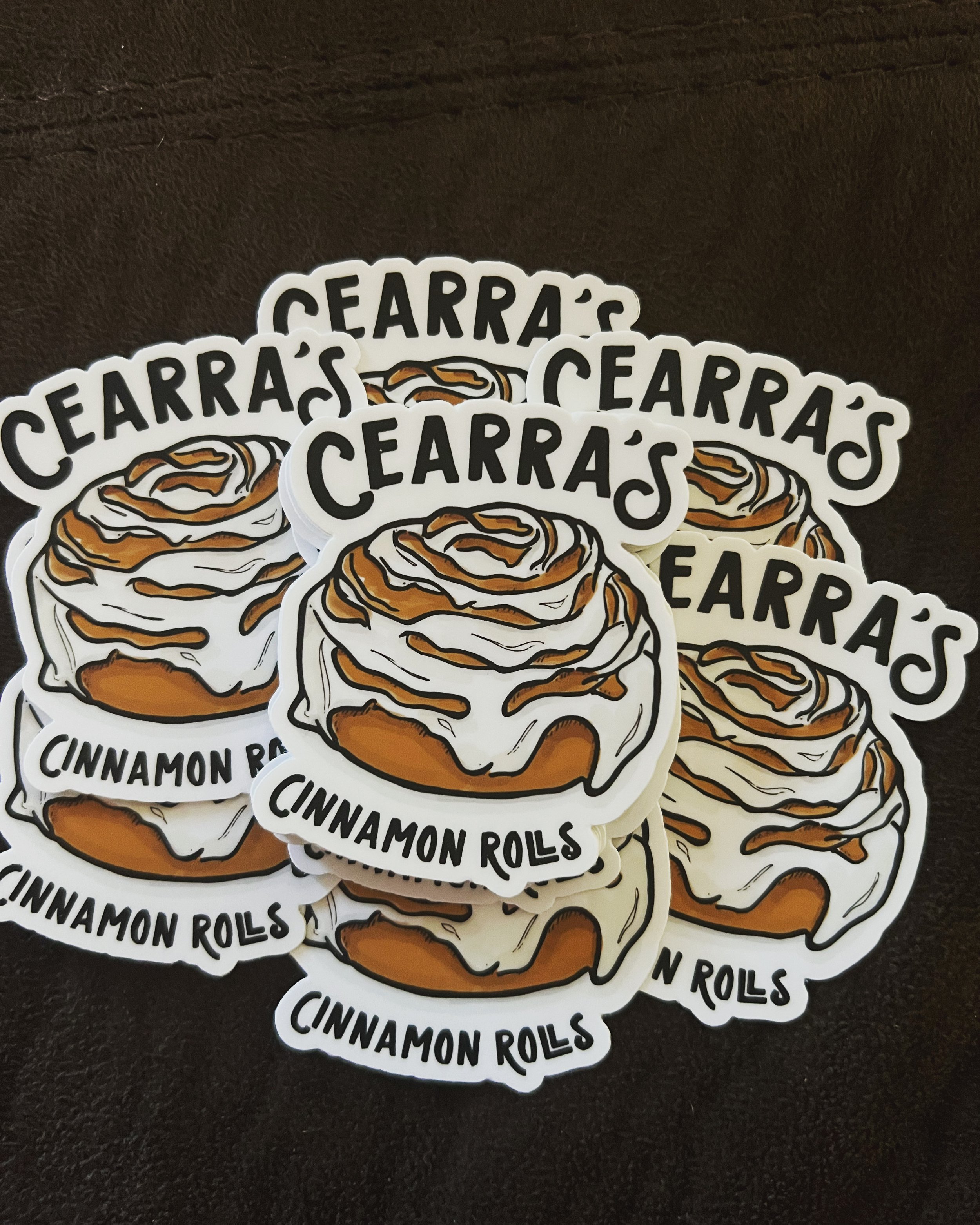 Cearra's Cinnamon Roll Sticker