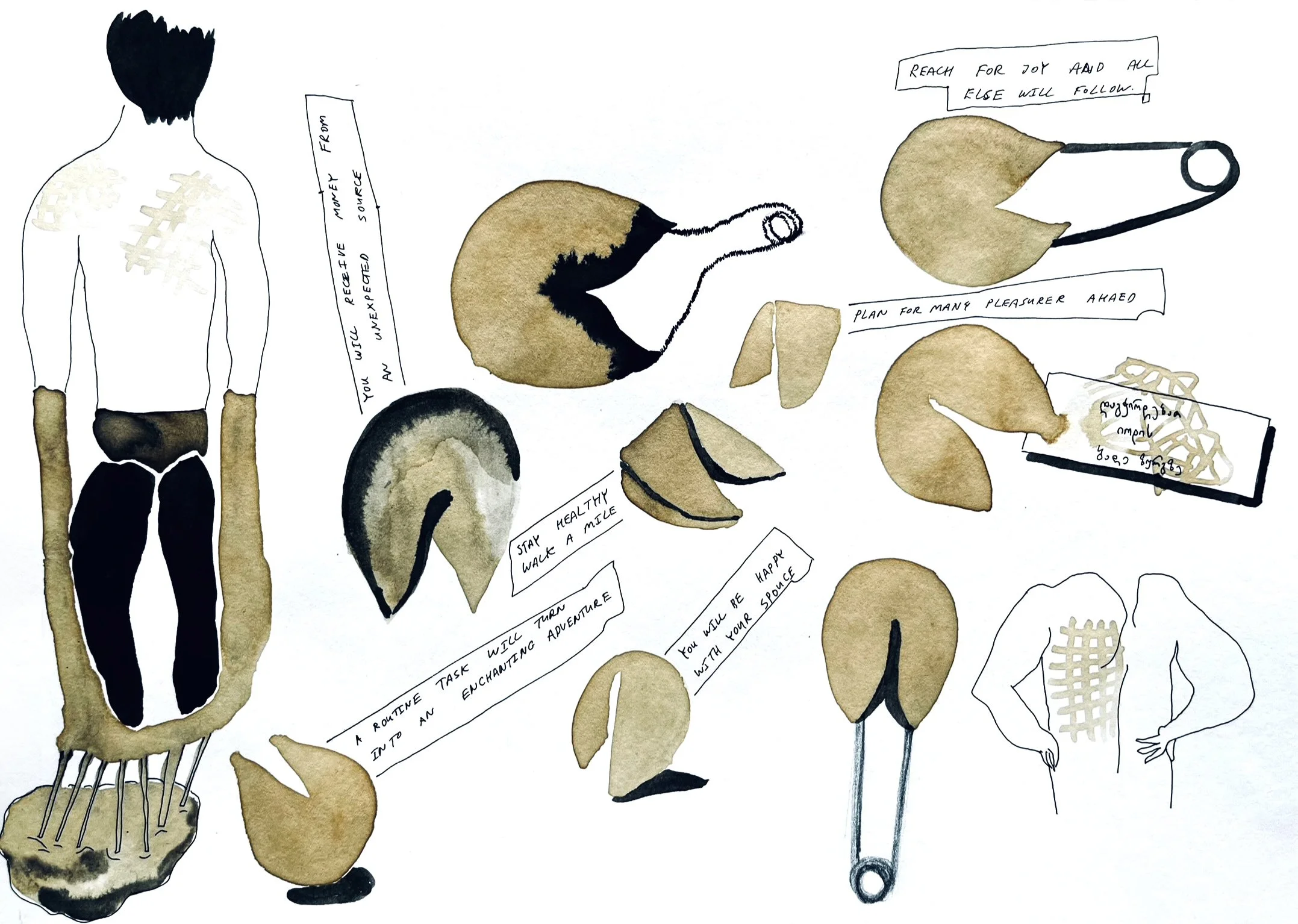 Sophia Tabatadze, Fortune cookies, 2024