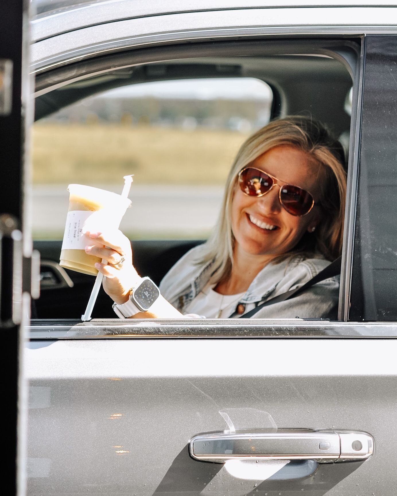 Sable Customer Love: 
Meet Katie - she came through our drive through the other day, bright and cheerful. She had ordered her go-to drink, the Orange Creamsicle Frappe, and when we asked her why she frequents Sable she said she &quot;loves it's locat