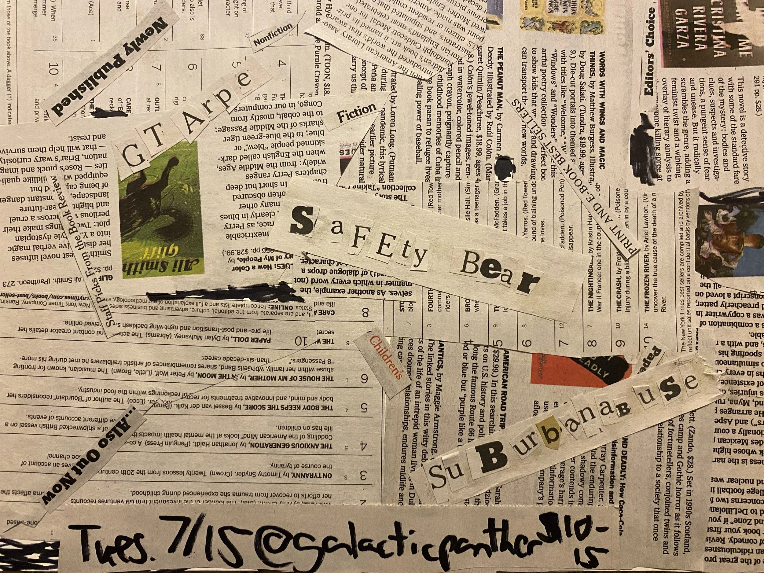 Galatic Panther with Gt Arpe and Suburban Abuse