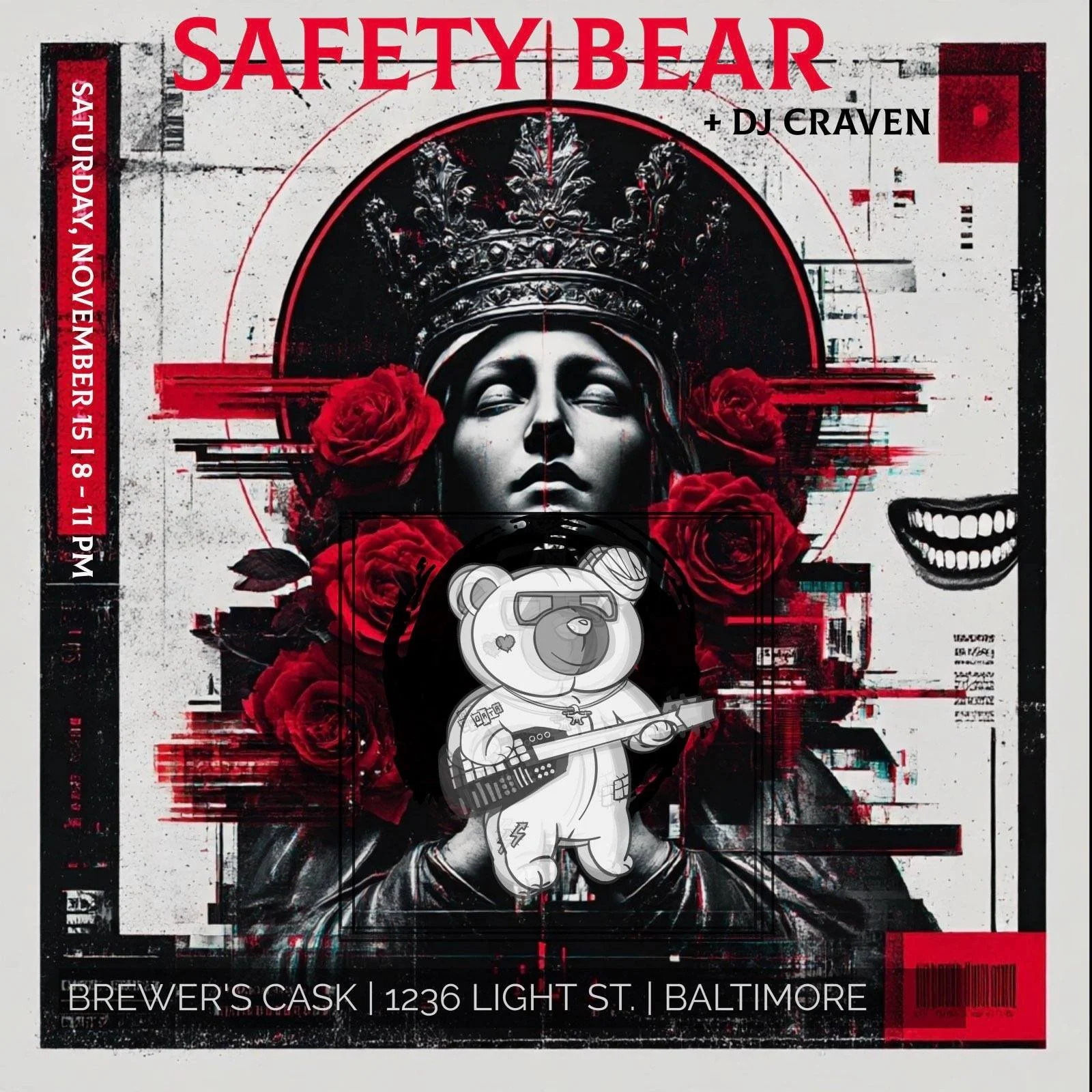 Safety Bear at Brewer's Cask
