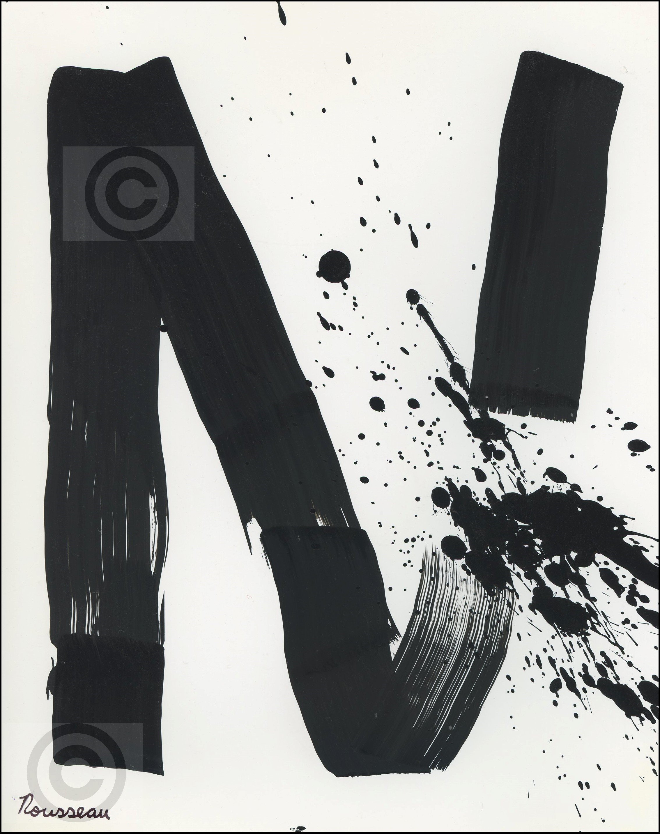 Blown-Up Alphabet #52
