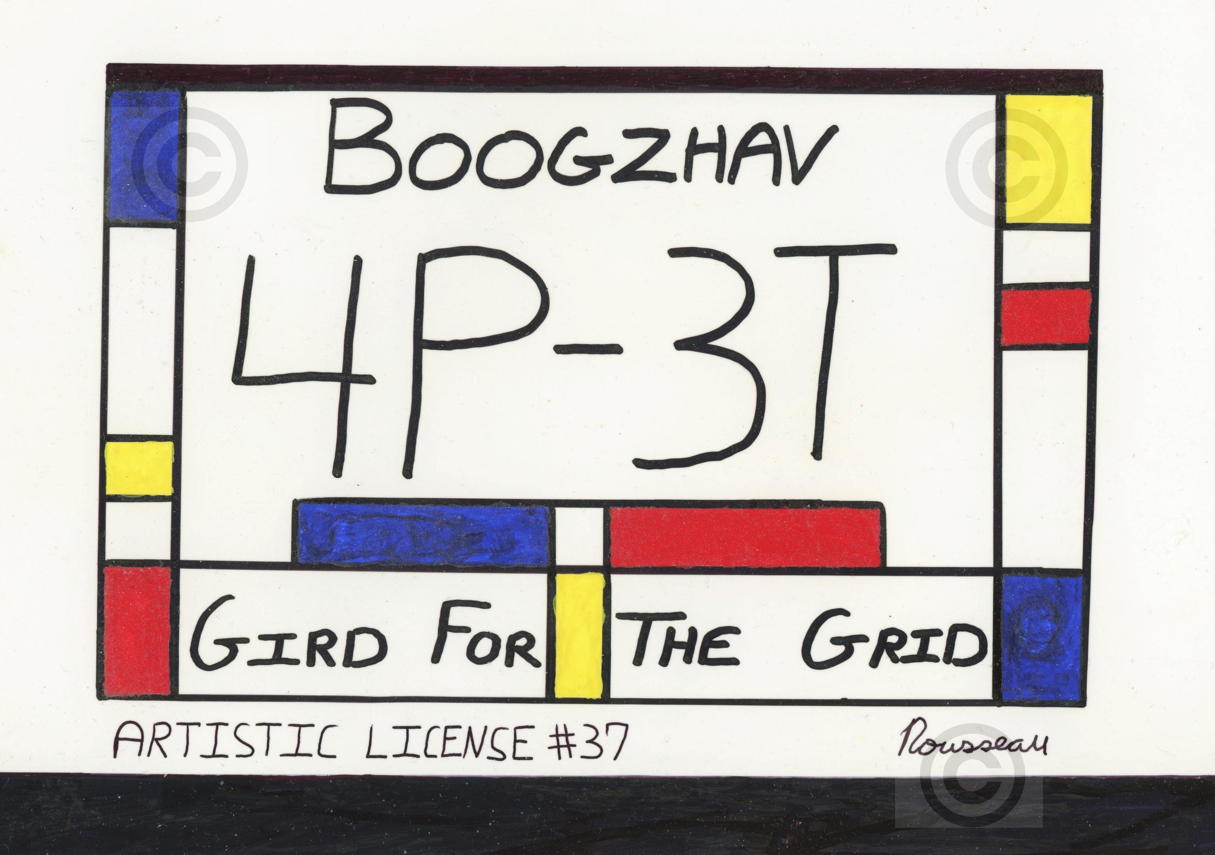Artistic License #37 (Gird for the Grid)