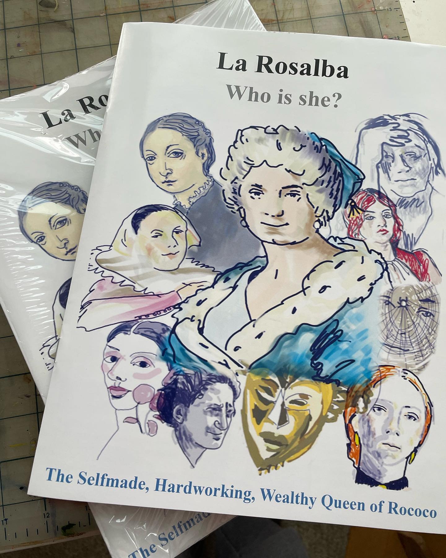 On this day- April 15, 1757 one of my all time favorite #sheroes #ansistors #fempreneur 
the great artist, the international phenomena, inventor, pastel artist, and Venetian painter, &ldquo;La Rosalba&rdquo; died. She was so famous people did not use