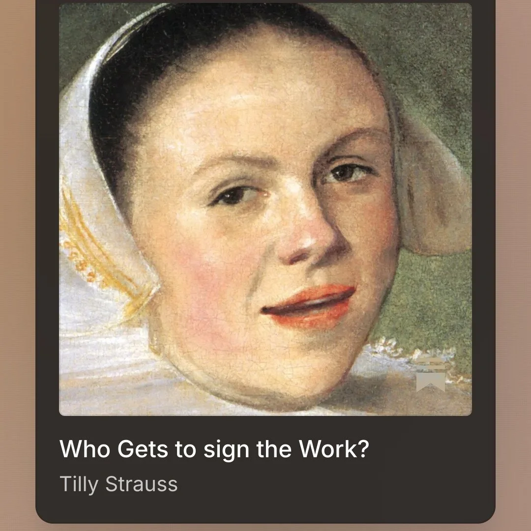 New Substack is up: how women&rsquo;s histories keep disappearing when their names change after marriage.

And now &mdash; on the brink of Congress voting on the so-called &ldquo;SAVE America Act&rdquo; (the names they choose&hellip;) &mdash; million