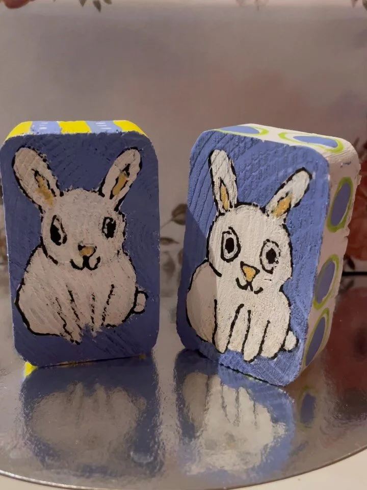 It&rsquo;s Easter! Celebrating spring, new life, sweet baby critters&hellip;playfully #easterlove #homemade #littlechicks