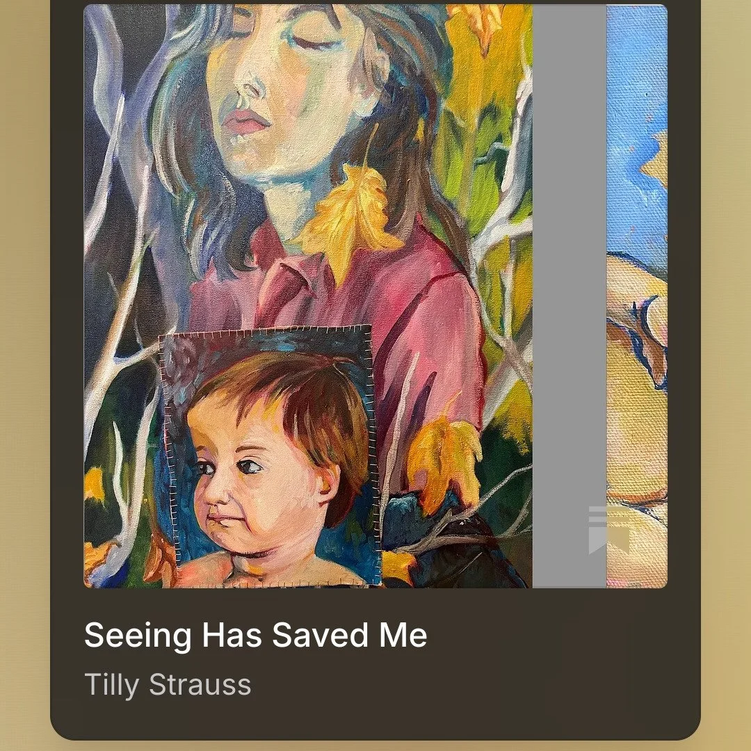 Substack essay 5/12 of art-filled reflections in a countdown to Mother's Day. Today I share about the artist Chantal Joffe and how delightful her figurative language is in both brushwork and pysychology. #chantaljoffe #mothersinart #mothersday2026 #t
