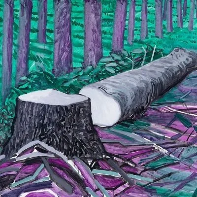 I'm so devastated to hear that one of my absolute FAVORITE artists: David Hockney, has died.
He has been such an inspiration- an artist full of curiosity, who wasn't afraid to work big, challenge himself with new media, and devote his oevre to the lo