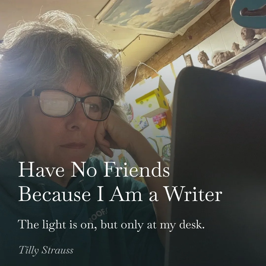 As we head into the equinox, which is all about balance, I delve into the imbalance of a writer's life. A new Substack essay published that digs into the need I have for privacy to write or paint and the excuses I make to get out of socializing. 

Do