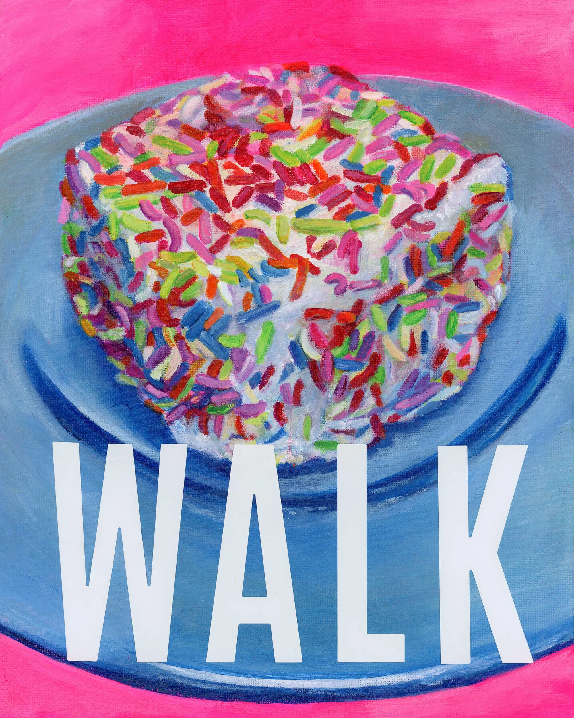 Cake Walk, 8"x10"