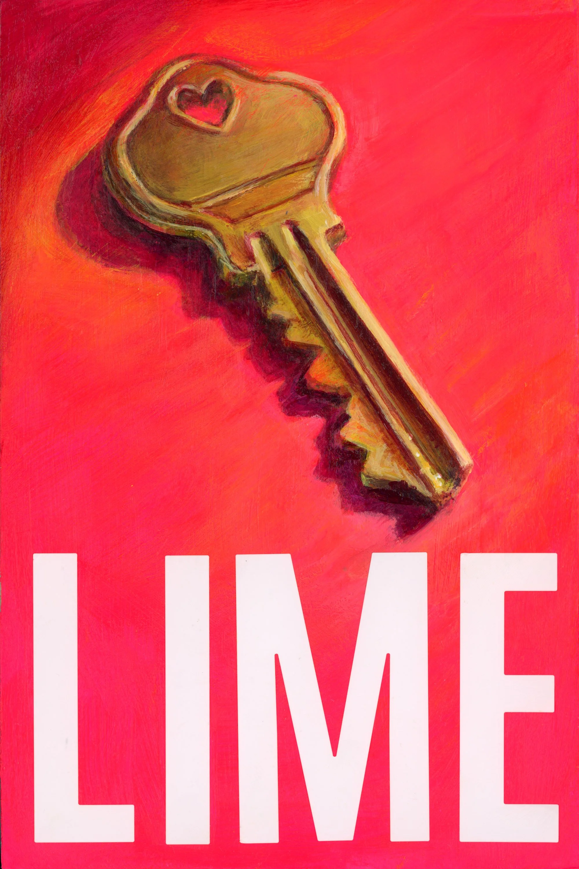 Key Lime, 4"x6" - 🔴 SOLD