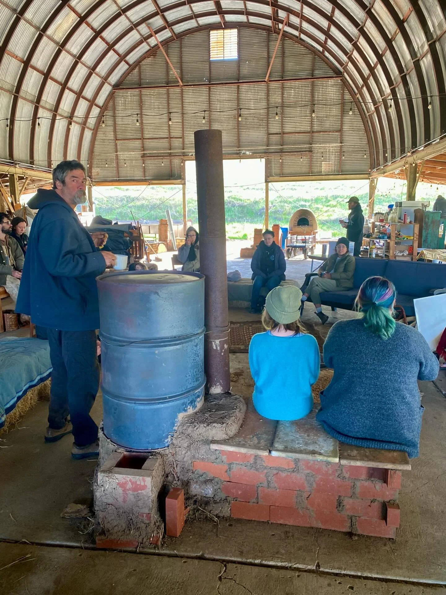 Thanks to everyone who joined us for such a fun and educational weekend learning about Rocket Stoves.  Special thanks to Donkey @sundogbuilders who shared so much knowledge, and Jan @cuyamamama who made the most amazing food for us!  We built one Roc