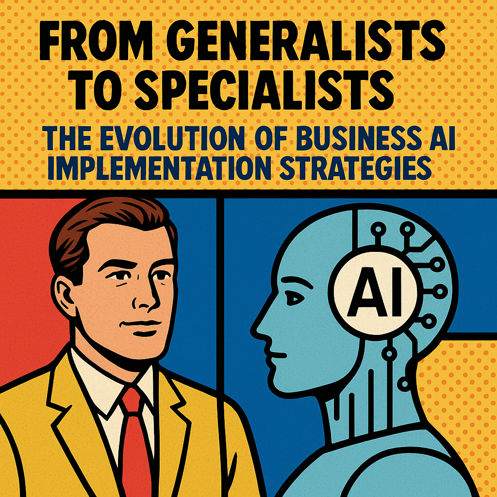 From Generalists to Specialists: The Evolution of Business AI Implementation Strategies