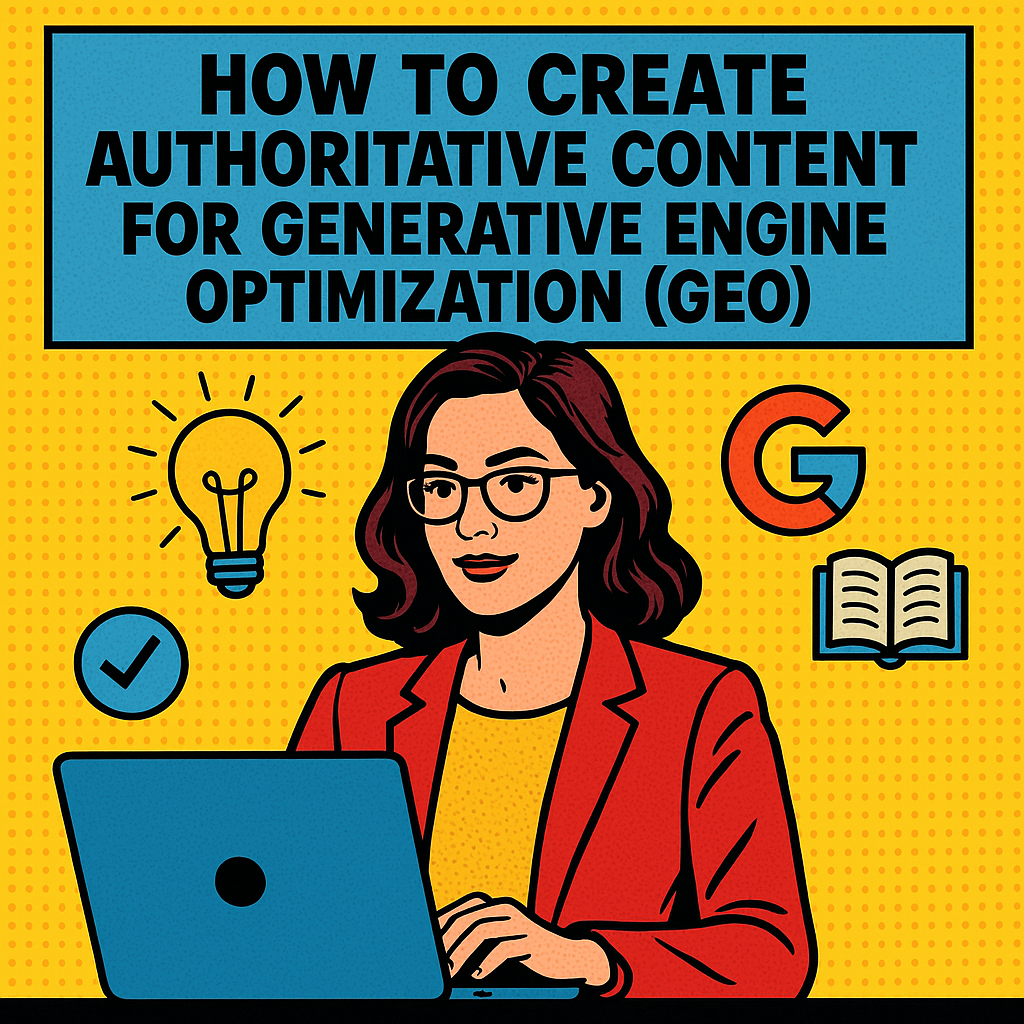 How to Create Authoritative Content for Generative Engine Optimization (GEO)