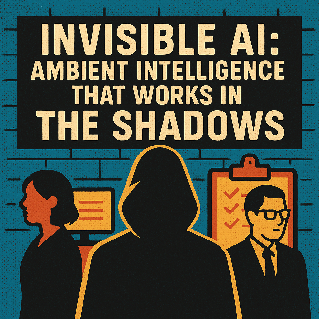 Invisible AI: Ambient Intelligence That Works in the Shadows