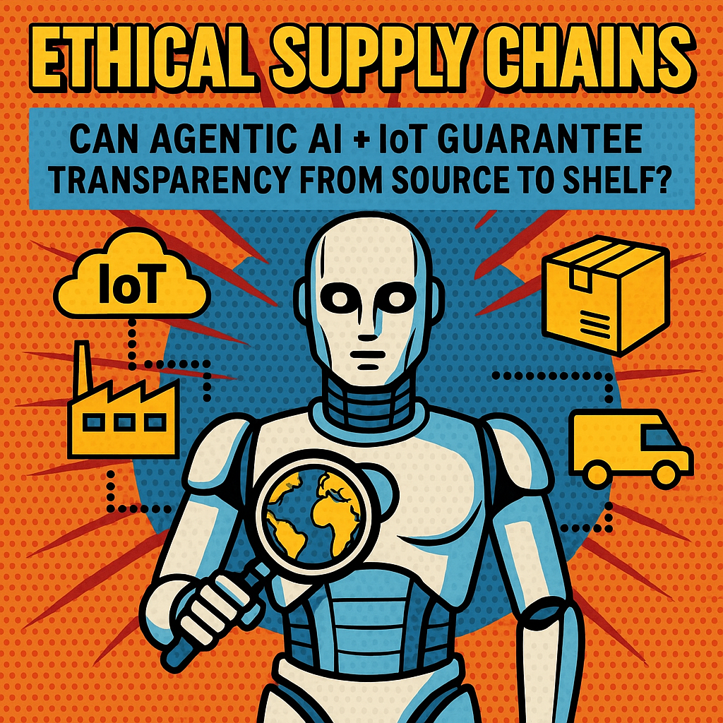 Ethical Supply Chains: Can Agentic AI + IoT Guarantee Transparency from Source to Shelf?