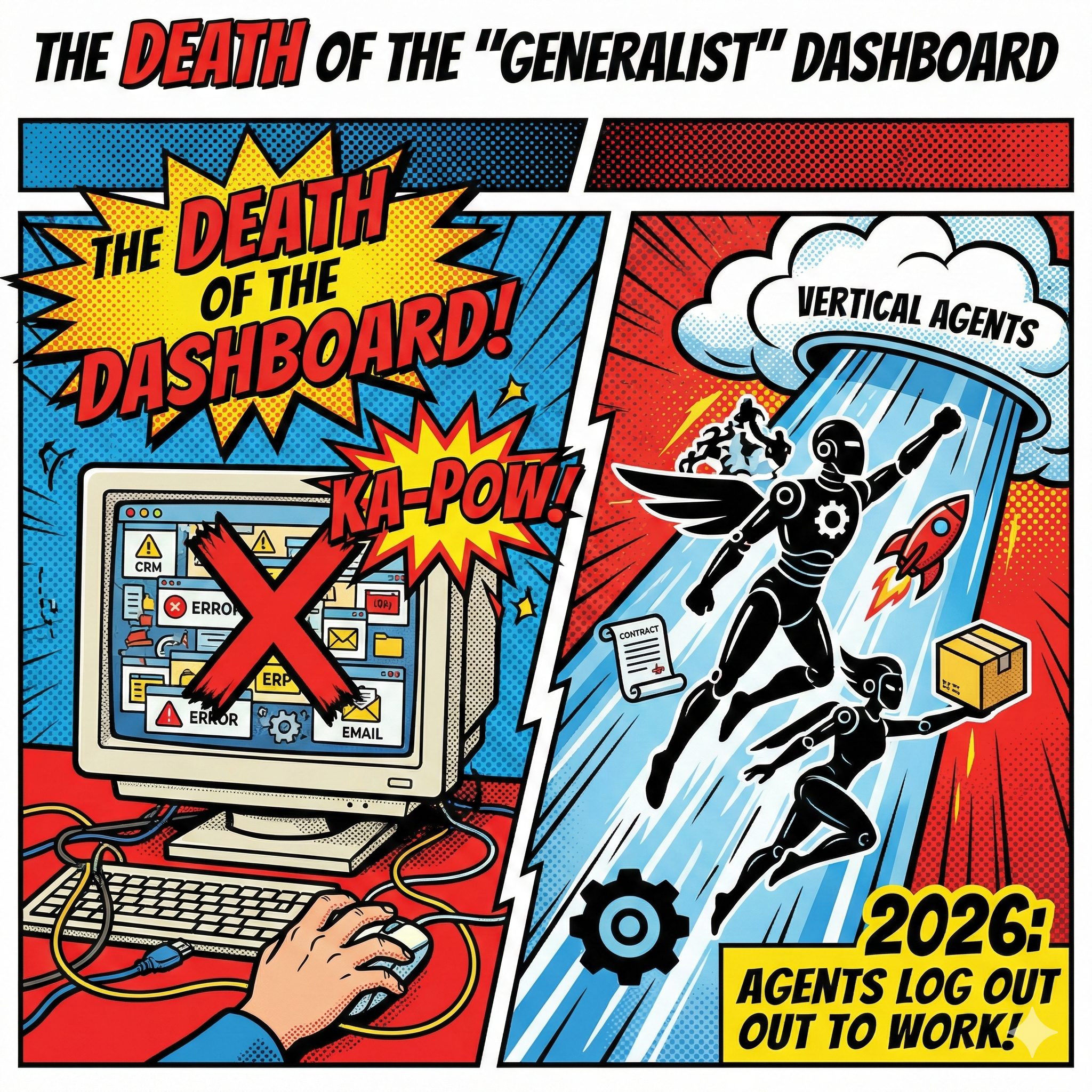 The Death of the "Generalist" Dashboard: Why 2026 Belongs to Vertical Agentic Workflows