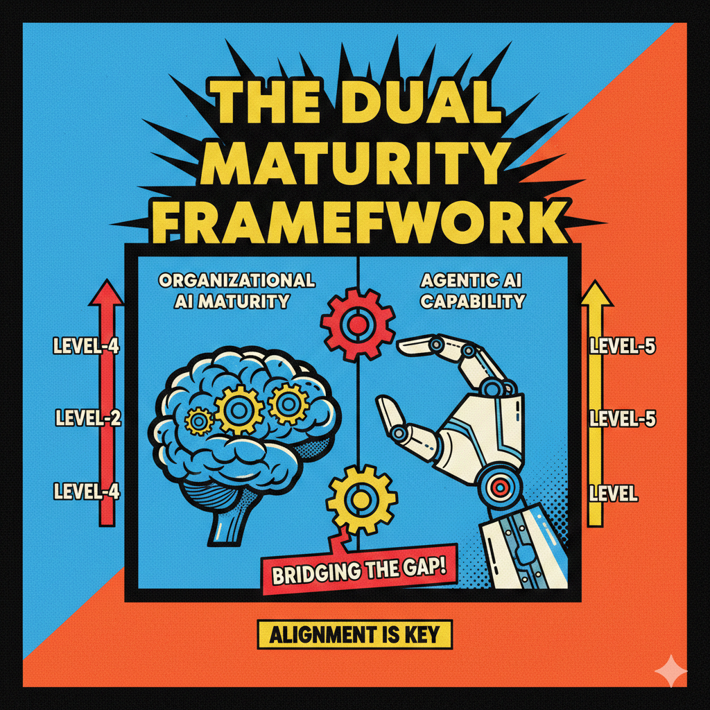 The Dual Maturity Framework: Bridging the Gap Between Organizational Readiness and AI Autonomy