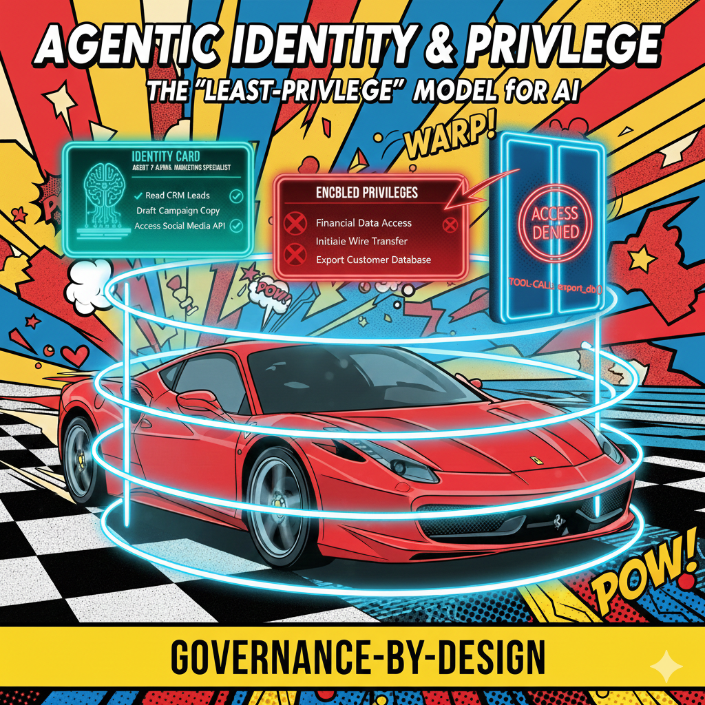 Agentic Identity and Privilege: Why Your AI Needs an Employee ID and a Security Clearance