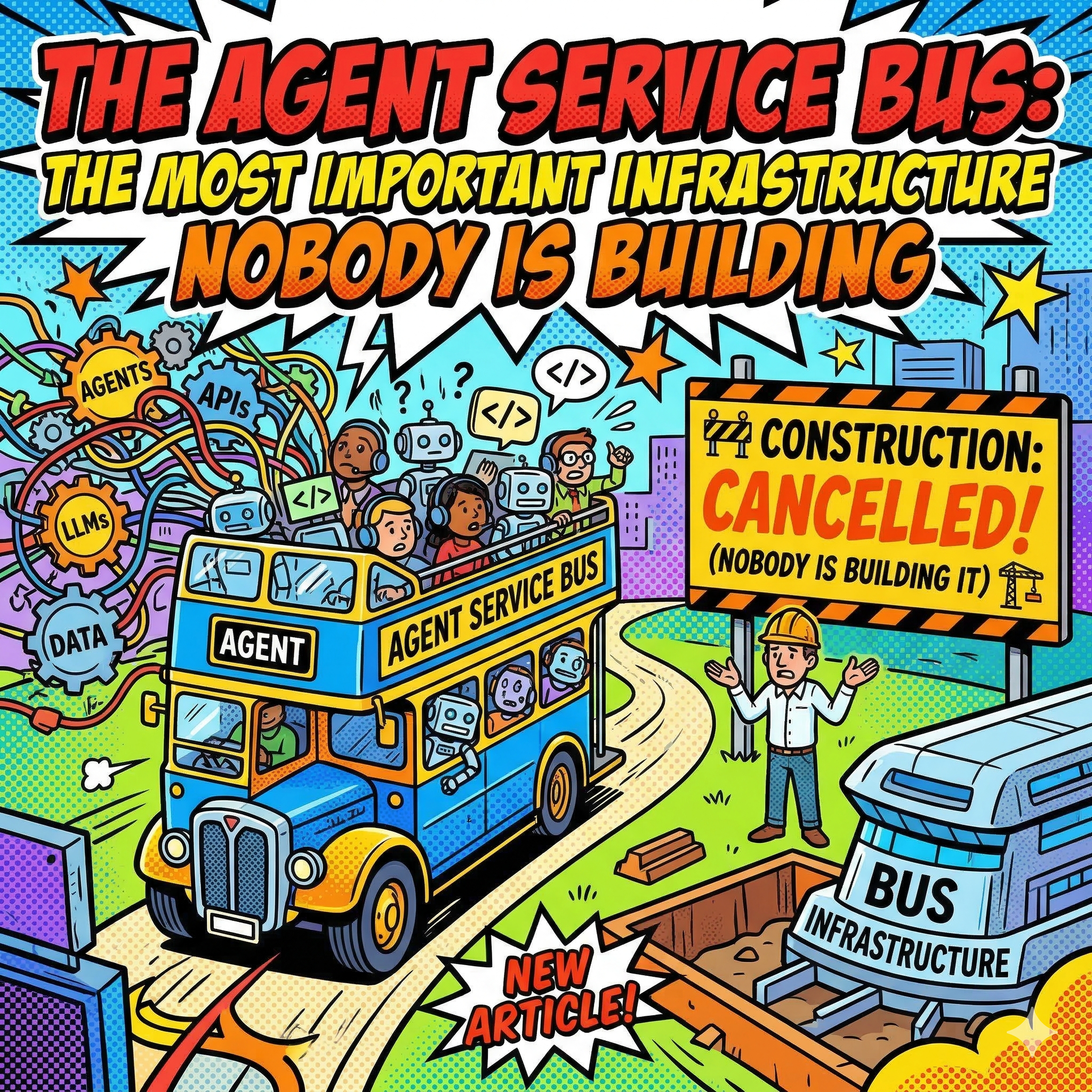 The Agent Service Bus: The Most Important Infrastructure Nobody Is Building