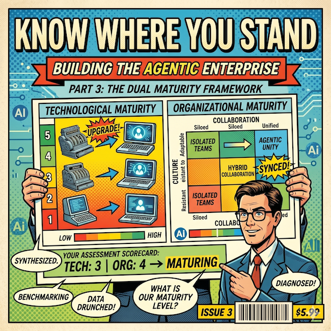 Building the Agentic Enterprise, Part 3: Know Where You Stand; The Dual Maturity Framework
