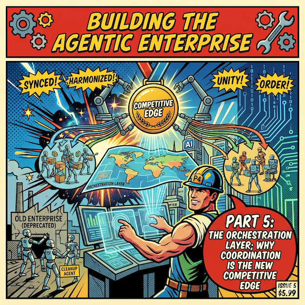 Building the Agentic Enterprise, Part 5: The Orchestration Layer; Why Coordination Is the New Competitive Edge