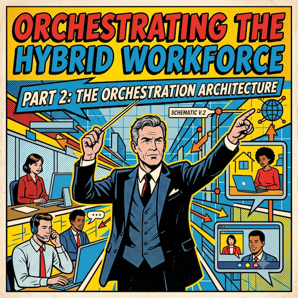 Orchestrating the Hybrid Workforce, Part 2: The Orchestration Architecture