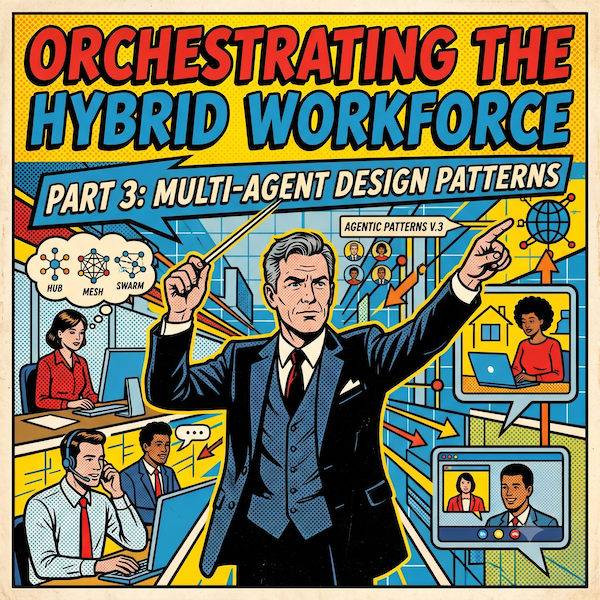 Orchestrating the Hybrid Workforce, Part 3: Multi-Agent Design Patterns