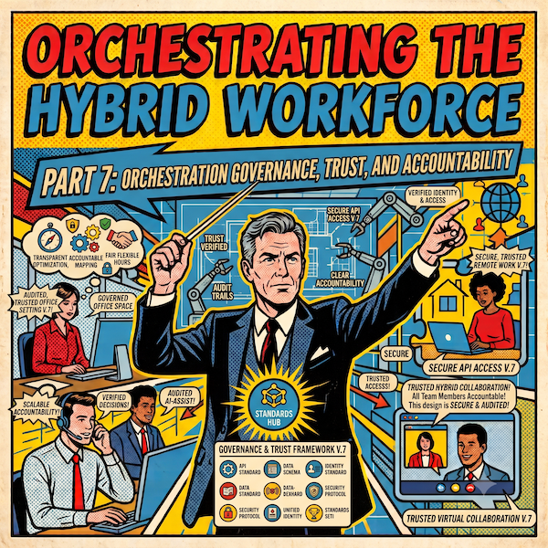Orchestrating the Hybrid Workforce, Part 7: Orchestration Governance, Trust, and Accountability