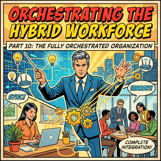 Orchestrating the Hybrid Workforce, Part 10: The Fully Orchestrated Organization