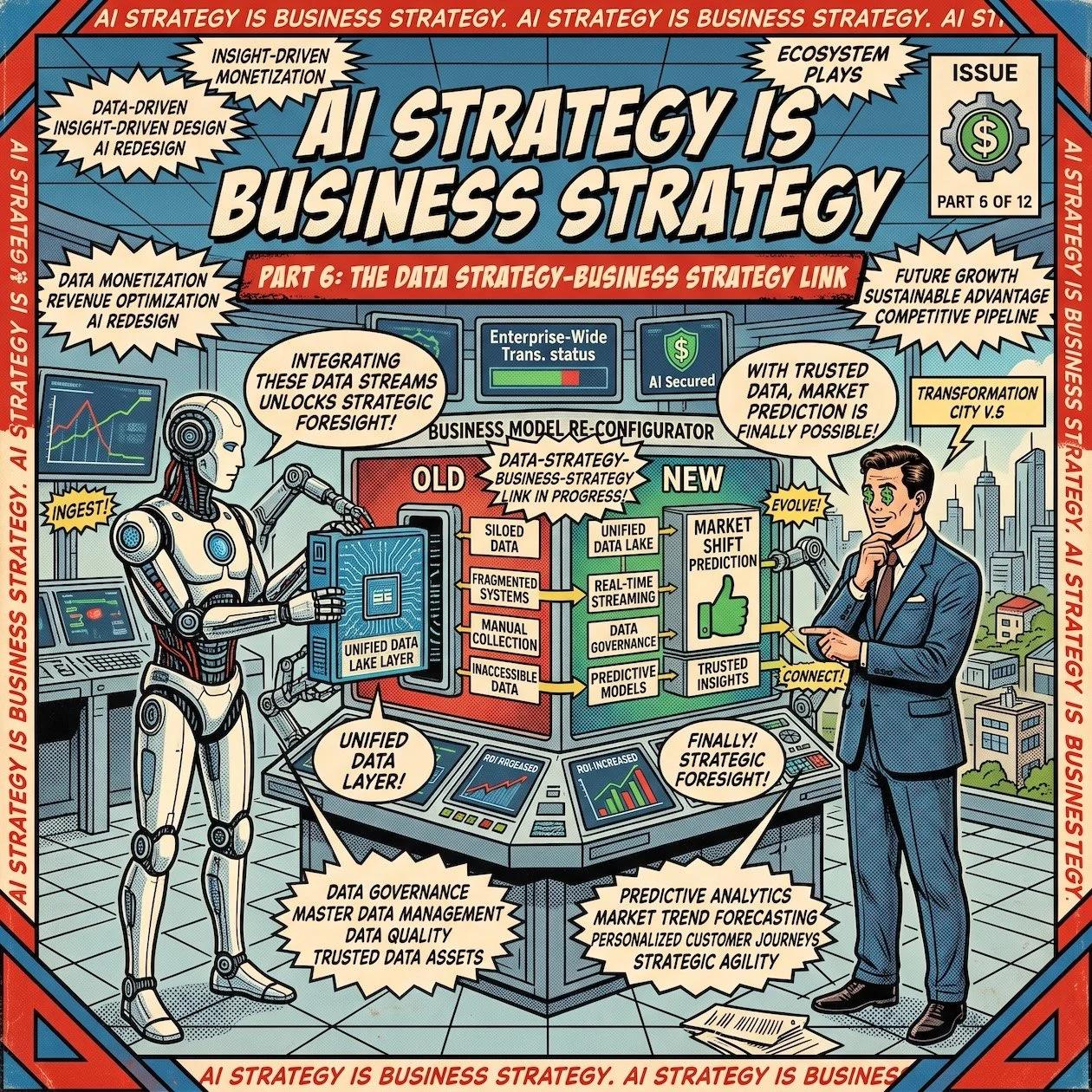 AI Strategy is Business Strategy, Part 6: The Data Strategy-Business Strategy Link